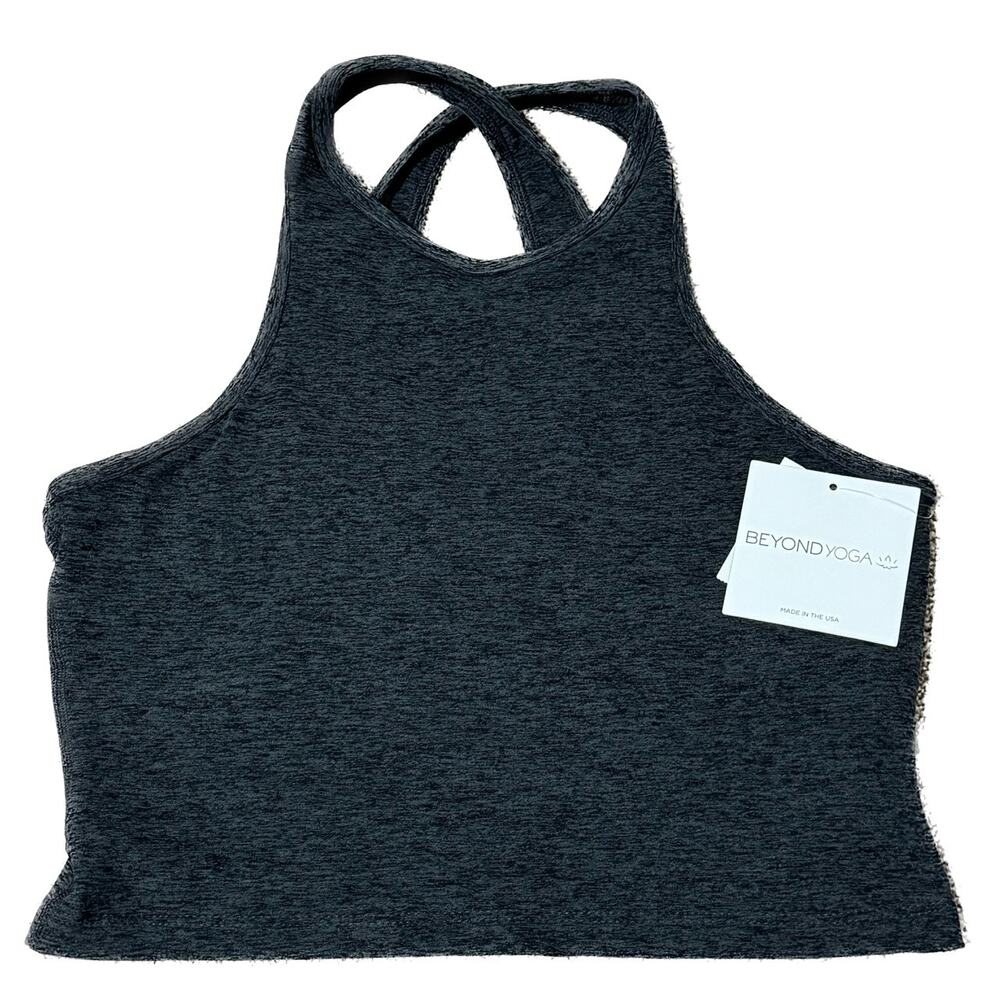 Beyond Yoga Dark Gray Crop Top